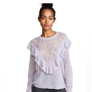 NWT bejeweledGorgeous women’s Baum Wild Fox sweater rare color!